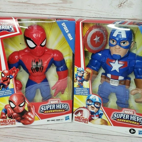 Marvel Super Hero Adventures Mega Mighties Bundle - Picture 1 of 12